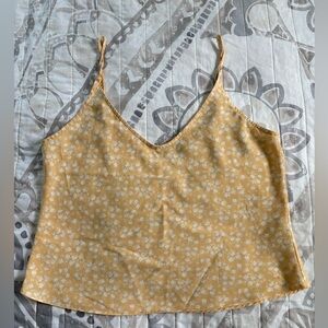 Floral Yellow top